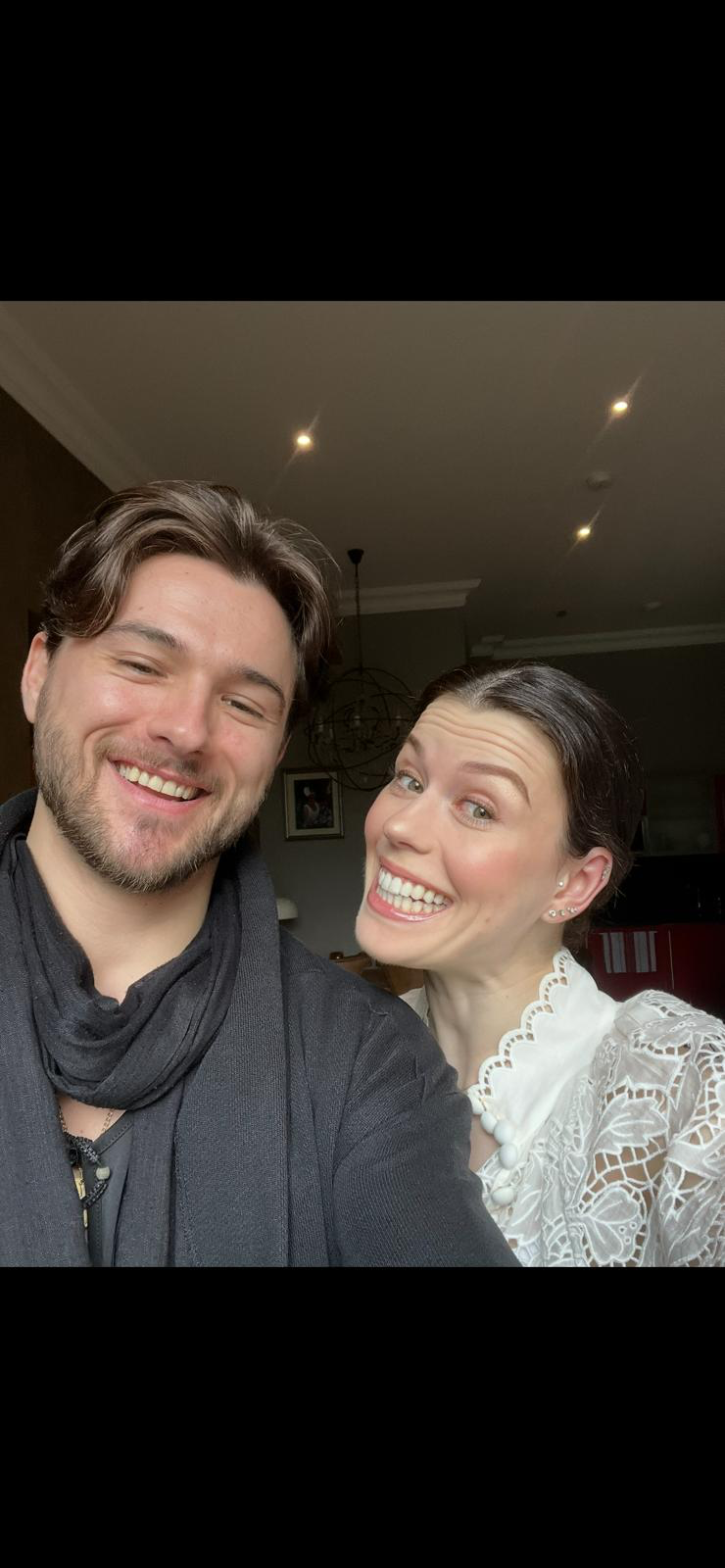 Petar Daskalov and Zia James smiling together.